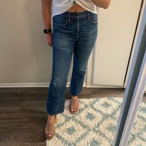 Slight flare cut Citizens of Humanity jeans